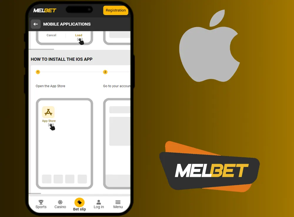 تطبيق MelBet لنظام iOS